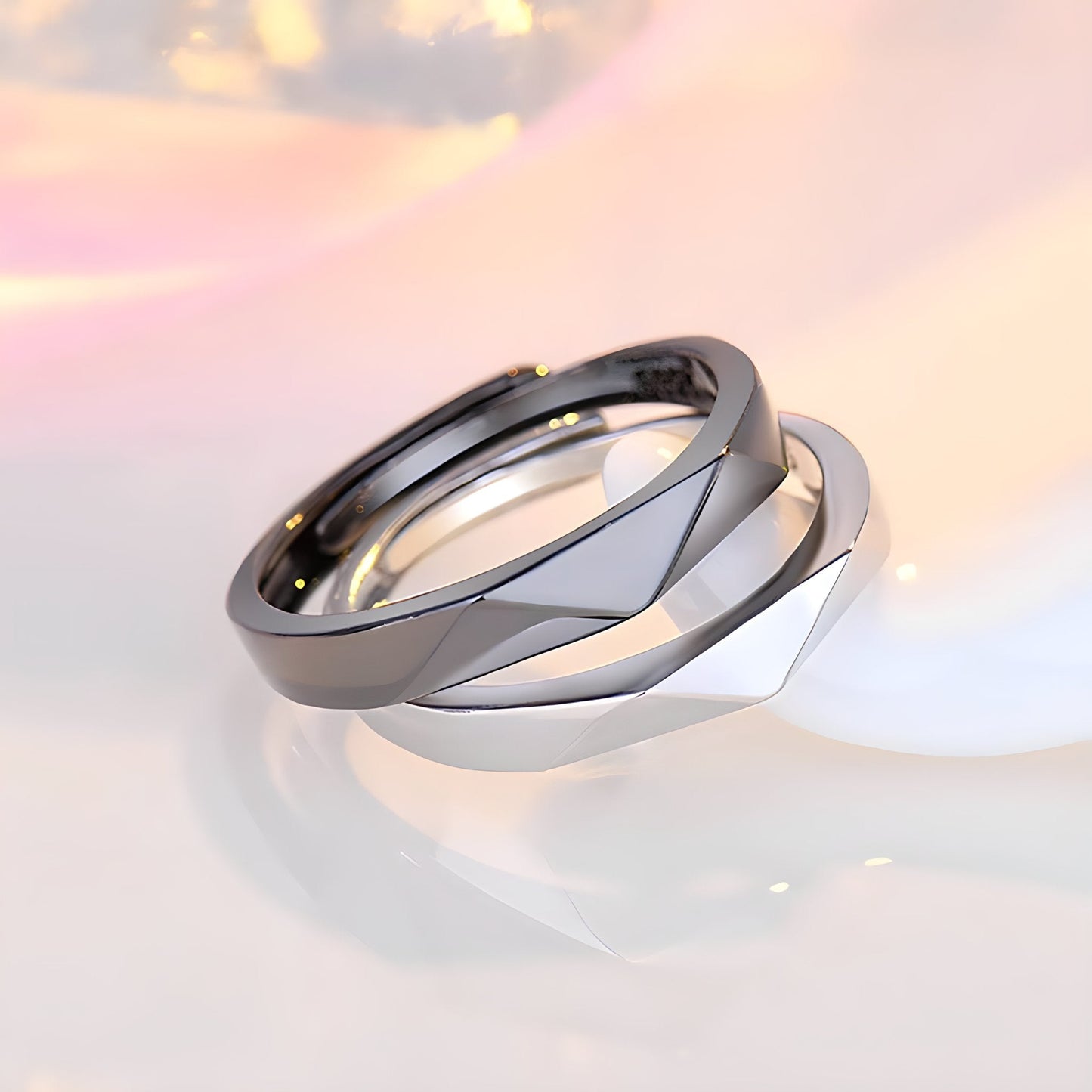 Anillo Dúo Prisma - El Rincón