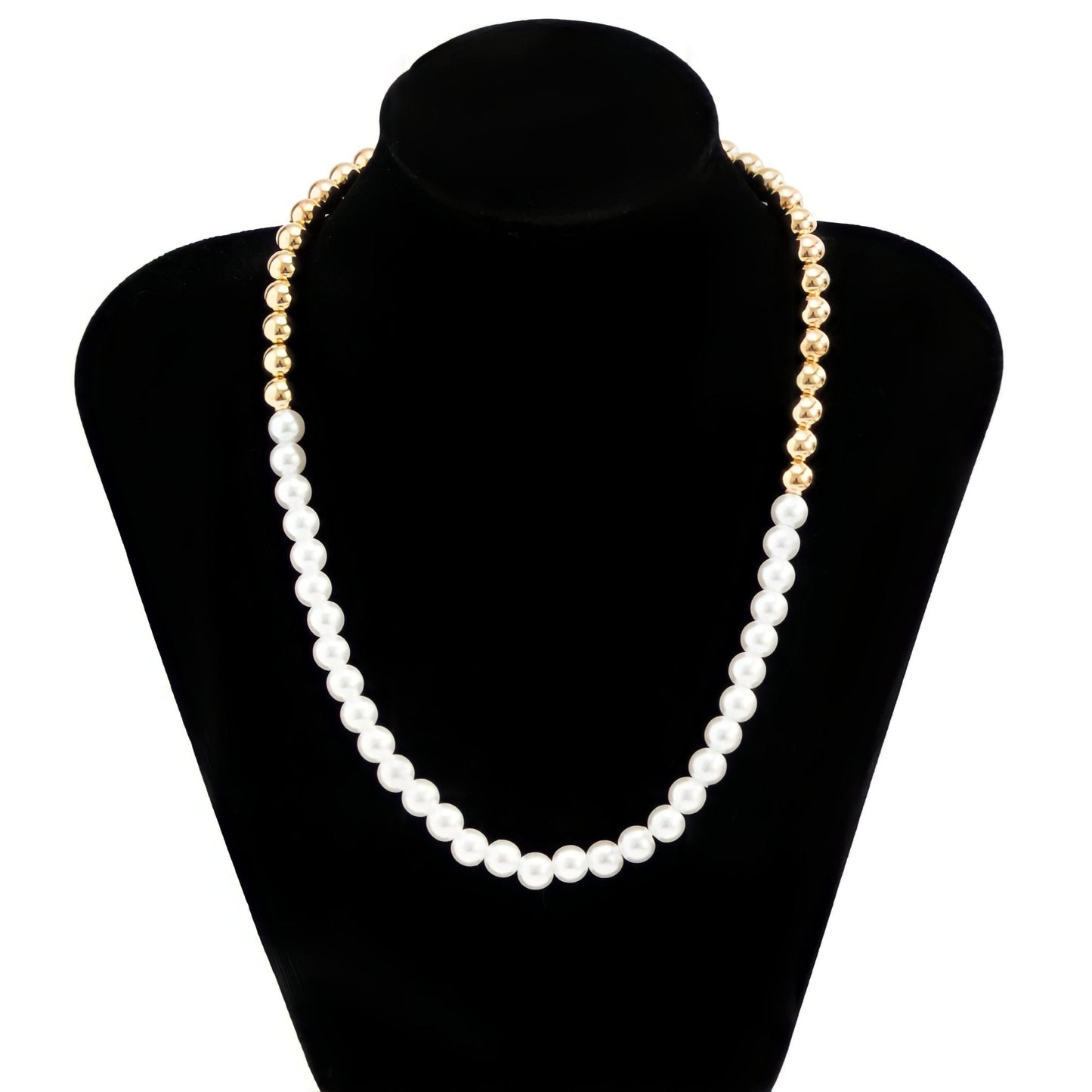 Collar Agatha Gold - Estilo Corto - El Rincón