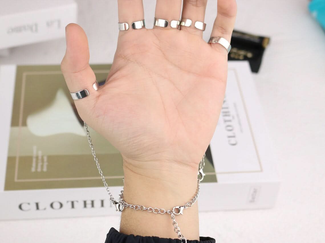 Pulsera con 5 Anillos - El Rincón