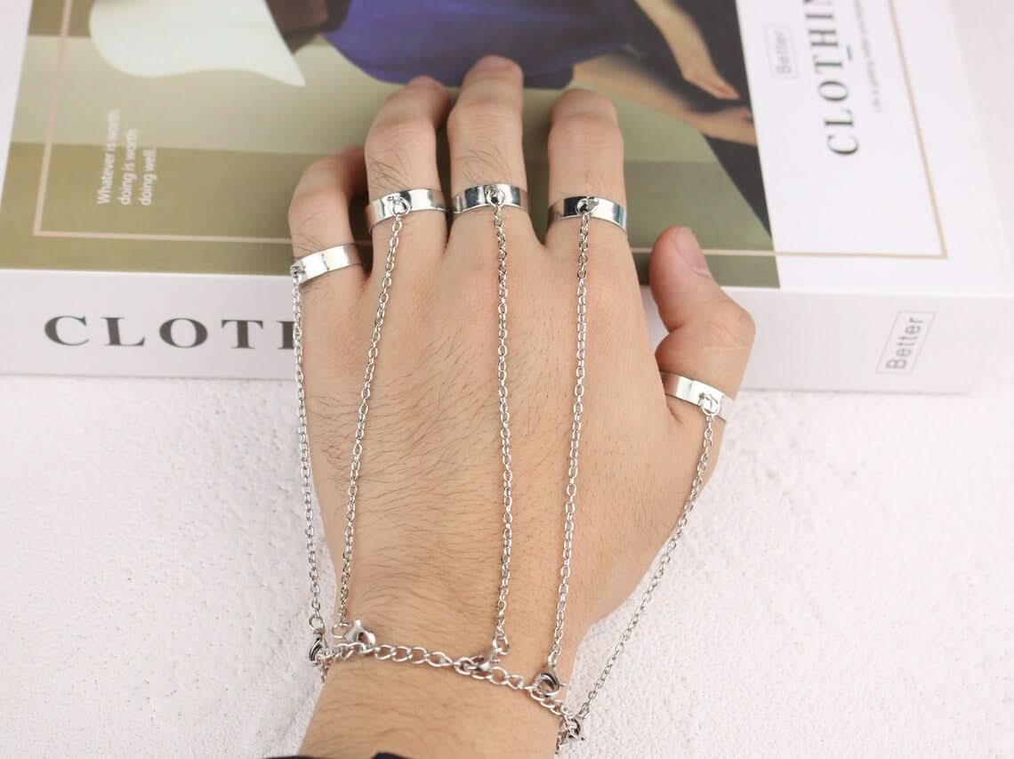 Pulsera con 5 Anillos - El Rincón