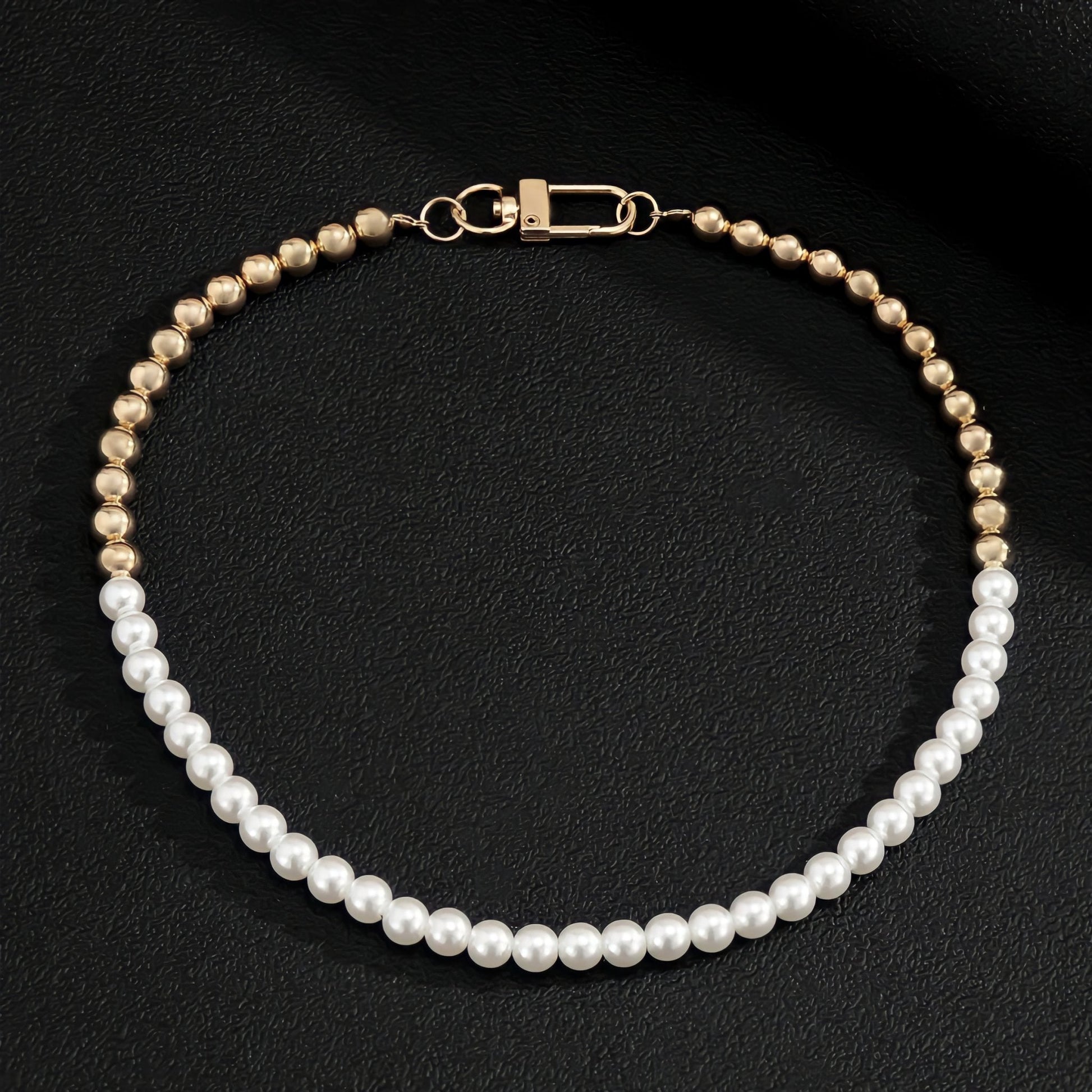 Collar Agatha Gold - Estilo Corto - El Rincón