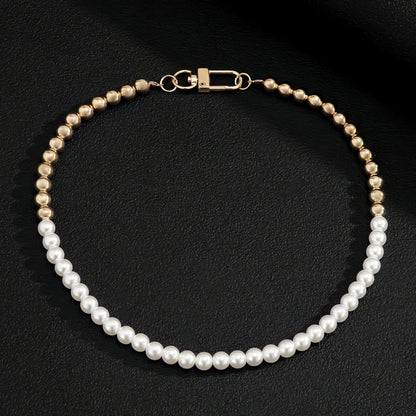 Collar Agatha Gold - Estilo Corto - El Rincón