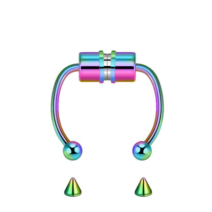 Piercing Septúm Sin Perforación - El Rincón