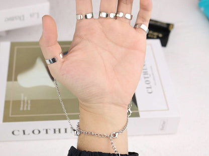 Pulsera con 5 Anillos - El Rincón