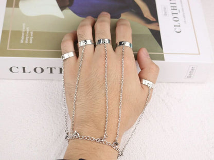 Pulsera con 5 Anillos - El Rincón