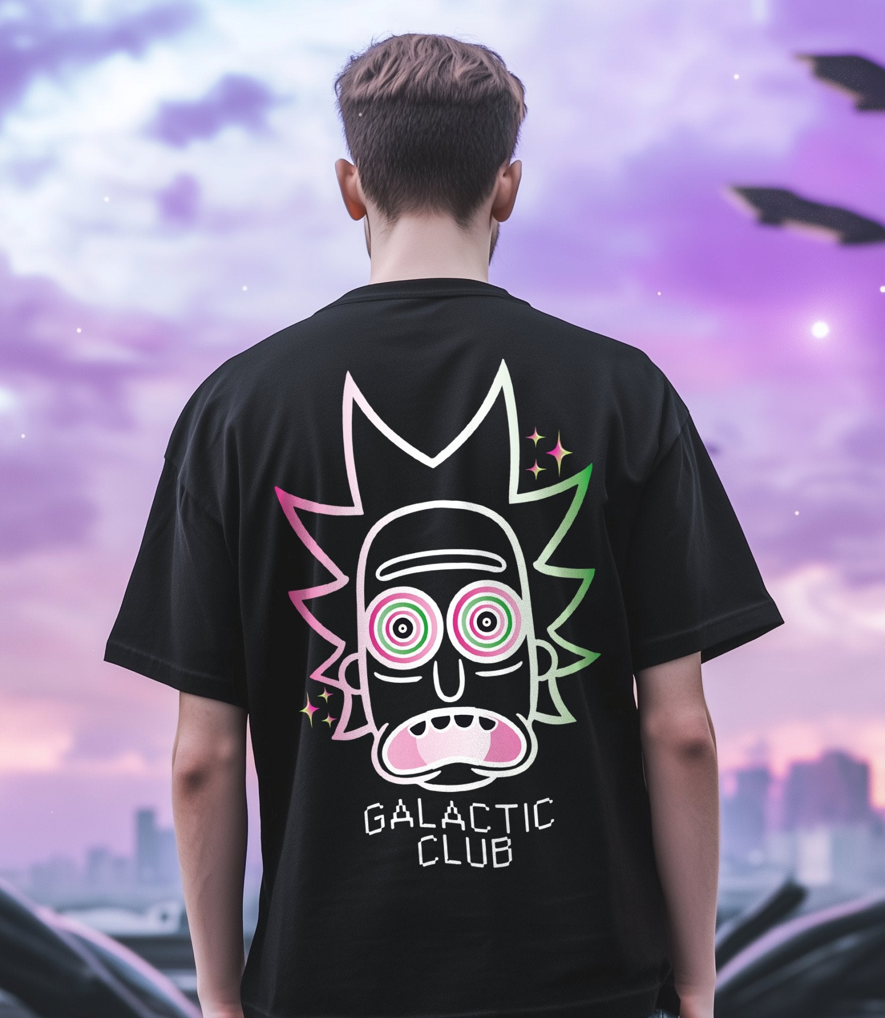 T-Shirt Rick&Morty Galactic Club - El Rincón